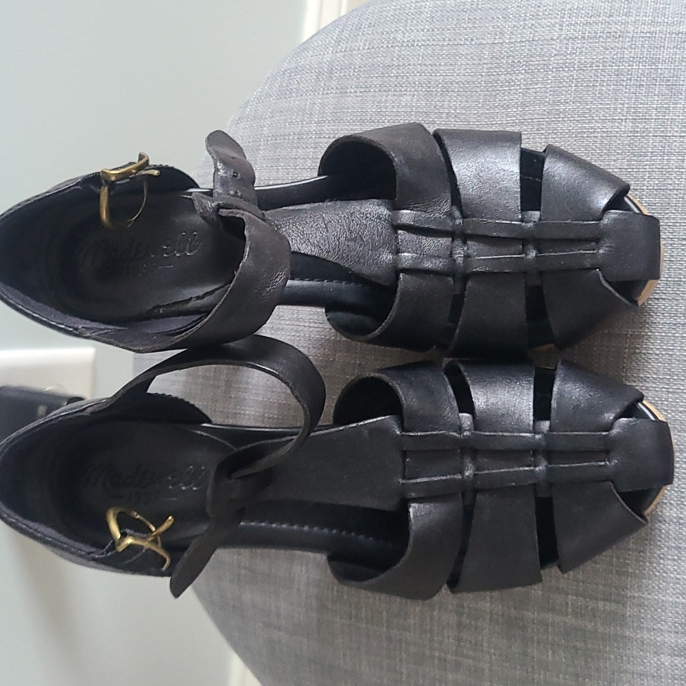 Madewell fisherman clog pump